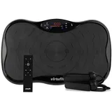 VirtuFit Fitness-Vibrationsplatte - Fitness Powerplate - 10 Trainingsprogramme - 99 Geschwindigkeitsstufen - Ausdauertrainingsgerät