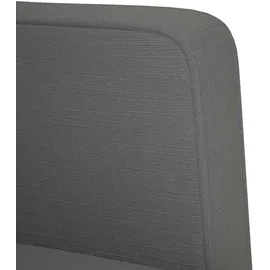 vidaXL Sessel mit Armlehnen Dunkelgrau 53 cm Stoff