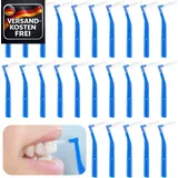 Interdentalbürsten 1mm L-förmig für Zahnzwischenraumreinigung bei Zahnspange und