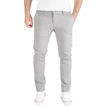 Pittman Derrick Chinohose modern Grau 33 34