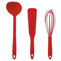 KOCHBLUME Pfannkuchen (Spar-Set, 3-tlg) rot