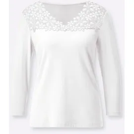 CREATION L V-Shirt in ecru | Gr.: 40