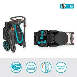 Gardena PowerMax Duo 46/36V P4A inkl. 2x 4.0Ah Akku (14646-20)