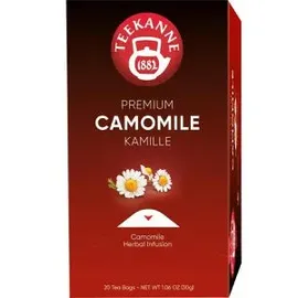 Teekanne Premium Kamille Kräutertee 20x1,5 g