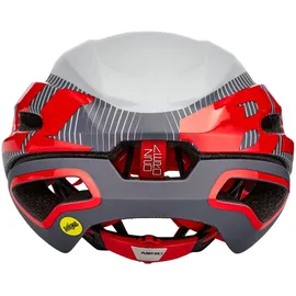 Bell Z20 AERO MIPS 52-56 cm grau/rot matt 2023