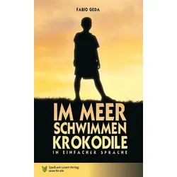 Im Meer schwimmen Krokodile