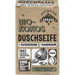 Outdoor Freakz Duschseife Bio-Kokos inkl. Seifensäckchen