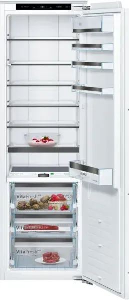 Bosch KIF81SDE0 Serie 8, Einbau-Kühlschrank, 177.5 x 56 cm, Flachscharnier mit Softeinzug