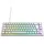 Cherry Xtrfy K5V2 Compact, Transparent White, LEDs RGB, hot-swap, MX2A RGB RED, USB, DE (CX-K5V2-RGB-CPT-TPWHITE-R-GER)