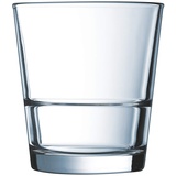 Arcoroc Stack Up Whiskyglas, 320ml, Glas, transparent, 6 Stück