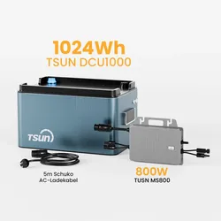 TSUN TSOL-DCU1000 Balkonkraft Batteriespeicher