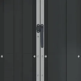 vidaXL Gerätehaus 1,08 x 0,46 m anthrazit