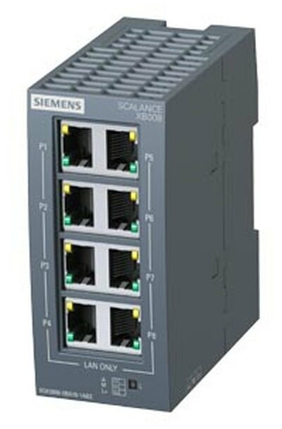 Siemens Industrial Ethernet Switch SCALANCE XB008