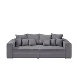 Uno Bigsofa Cordstoff 2-Sitzer Grau
