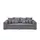 Uno Bigsofa Cordstoff 2-Sitzer Grau