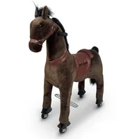 TPFLiving Reittier Pferd Kiara dunkelbraun Größe M