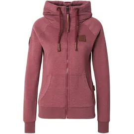 Naketano Sweatjacke burgunder L