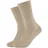 CAMANO Business-Socken 2er Pack Beige/Khaki 43-46