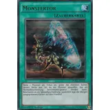 DUSA-DE055 - Monstertor - Ultra Rare - Deutsch - im Set mit Ultrapro Toploader - Yugioh