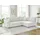 s-style möbel ECKSOFA Henrik Weiß Boucle - Ottomane rechts