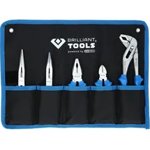 BRILLIANT TOOLS Zangen-Satz, 5-tlg