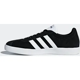 adidas VL Court 2.0 Suede Core Black / Cloud White / Cloud White 42 2/3