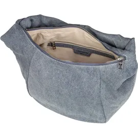 Liebeskind Berlin Schultertasche Farrah Denim Hobo Bag M Blue Denim