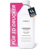 JUNALI Isopropanol IPA 99,9% Reinheit – Reinigungsmittel für 3D Drucker, Druckbett, Bauplatte & 3D Modelle – entfernt Harzreste, Fett, Filamentreste & Schmutz – rückstandsfreie Verdunstung