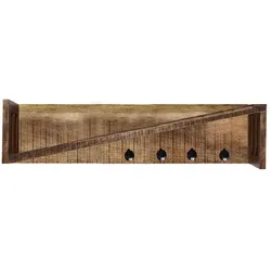 SIT Wandgarderobe, natur, Mangoholz - beige