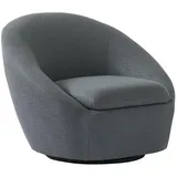 vente-unique Vente-unique-Drehsessel - Stoff - Grau - LACARA II