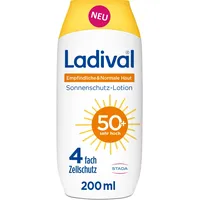 STADA Ladival Sonnenschutz Lotion LSF 50+ für empfindliche und