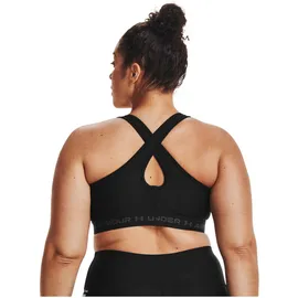 Under Armour Crossback Mid Damen Sport-BH, schwarz - 2X
