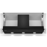 Siemens iQ500 LJ97BAM60 Integrierte Designhaube 90 cm Klarglas Schwarz 459 m3/h B