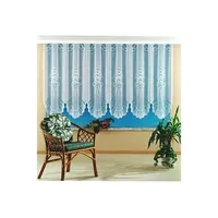 WECKBRODT Gardine »Adria«, (1 St.), Jacquard, strukturiert, halbtransparent, floral,