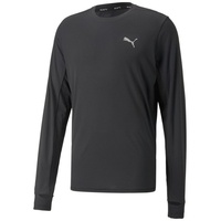 Puma Herren Run Favorite Ls Tee M T-Shirt, Schwarz, S