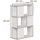 Vicco Raumteiler Eneos 60 x 94 x 24 cm Weiß/Eiche