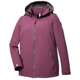 STOY Damen Funktionsjacke STS 1 WMN SFTSHLL JCKT, Größe 52 in Lila dunkelorchidee