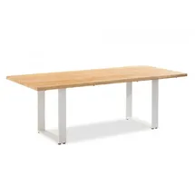 Niehoff Solid Profilkufe ivory - 280 x 95 cm
