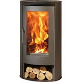 PANADERO Kaminofen »Helena«, schwarzmetallic, Stahl, 8 kW