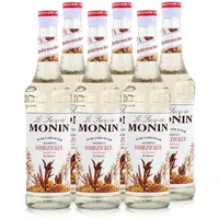 Monin Sirup Rohrzucker 700ml - Cocktails Milchshakes Kaffeesirup (6er Pack)