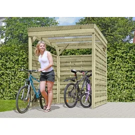 Belladoor Unterstand Uniport 203 x 199 x 230 cm grün
