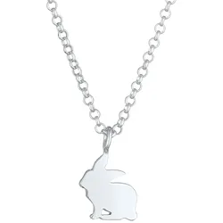 Elli Kinder Hase Tier Ostern 925 Silber Ketten   Damen 