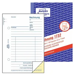 AVERY Zweckform Rechnung