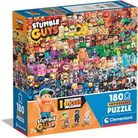 CLEMENTONI Stumble Guys Videospiel, Gaming, Made in Italy, 29321, Mehrfarbig