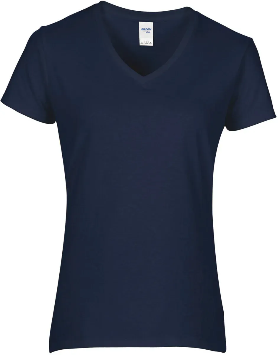 Gildan - Premium Cotton Damen T-Shirt mit V-Ausschnitt \4100VL\