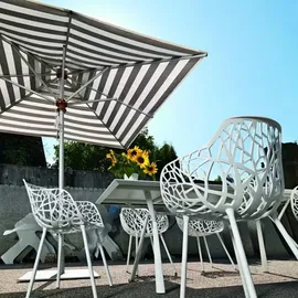 Fast Forest Outdoor Sessel 55 x 56 x 81 cm weiß