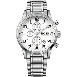 HUGO BOSS Aeroliner Silber 44 mm HB1513182