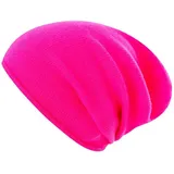 Zwillingsherz Kaschmir-Beanie in Pink