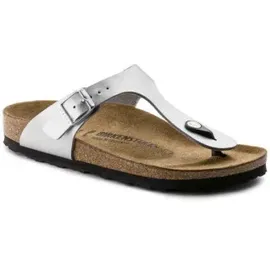 Birkenstock Gizeh Birko-Flor silver 39