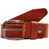JACK & JONES Herrengürtel Leder Braun 85